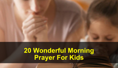 Morning Prayer For Kids