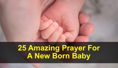 Prayer For A New Born Baby