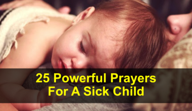 Prayers For A Sick Child