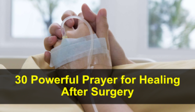 Prayer for Healing After Surgery