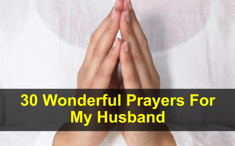 Prayers For My Husband