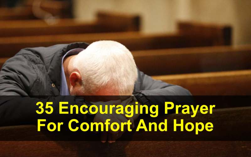 Prayer For Comfort And Hope