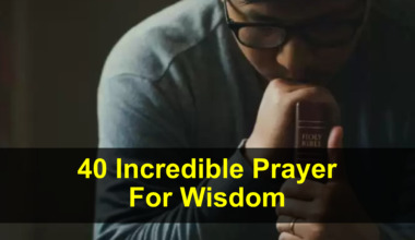 Prayer For Wisdom