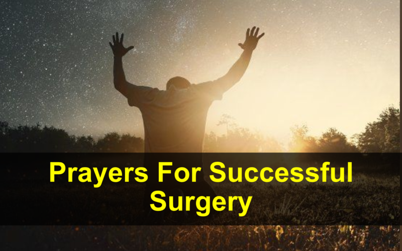 Prayers For Successful Surgery
