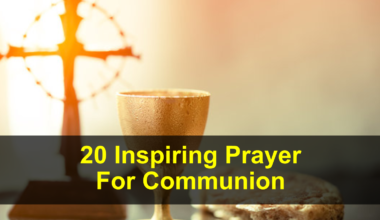 Prayer For Communion