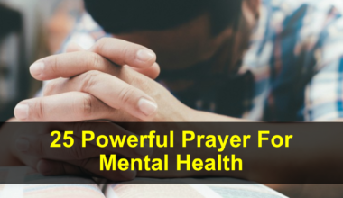 Prayer For Mental Health