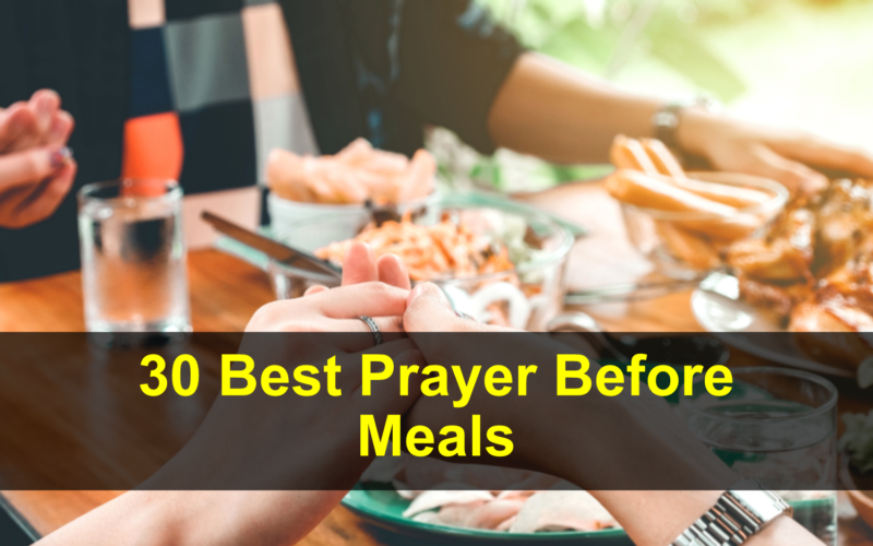 Prayer Before Meals