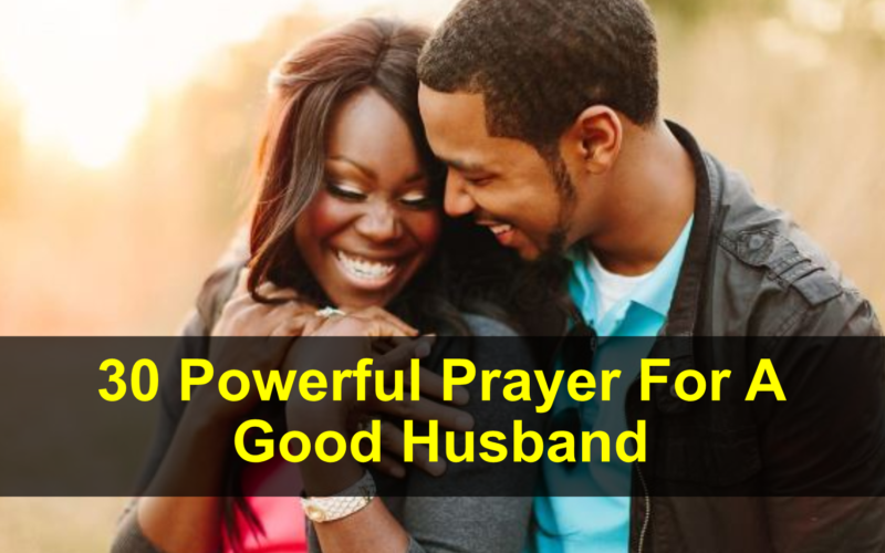 Prayer For A Good Husband