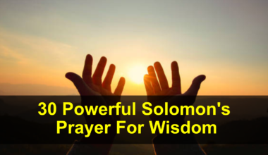 Solomon's Prayer For Wisdom