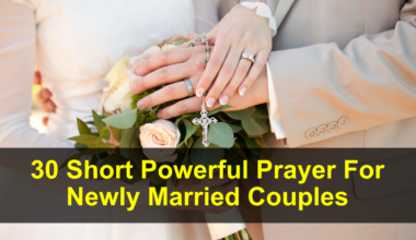 Prayer For Newly Married Couples