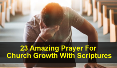 Prayer For Church Growth With Scriptures