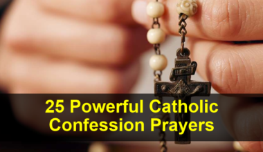 Catholic Confession Prayers