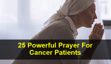 Prayer For Cancer Patients