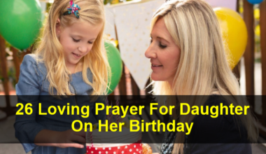 Prayer For Daughter On Her Birthday