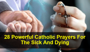 Catholic Prayers For The Sick And Dying