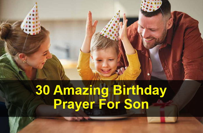 Birthday Prayer For Son