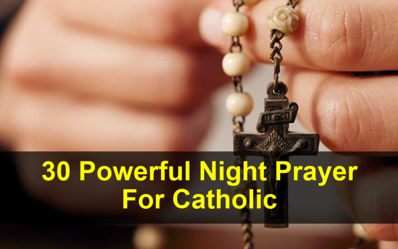 Night Prayer For Catholic
