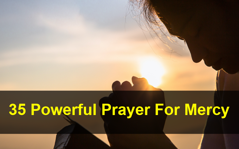 Prayer For Mercy