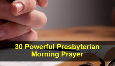 Presbyterian Morning Prayer