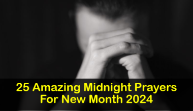 Midnight Prayers For New Month 2024