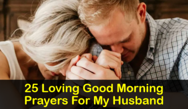 Good Morning Prayers For My Husband