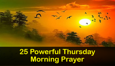 Thursday Morning Prayer