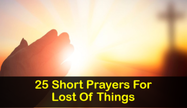 Prayers For Lost Of Things