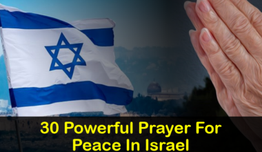 Prayers For Peace In Israel