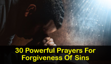 Prayers For Forgiveness Of Sins