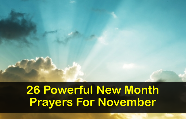 New Month Prayers For November