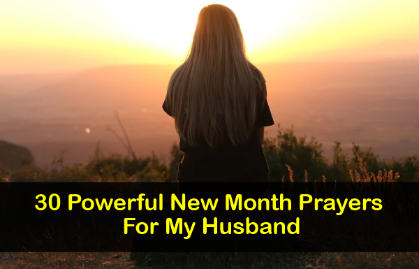 New Month Prayers For My Husband