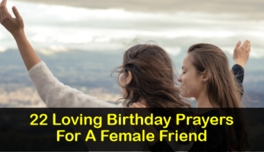 Birthday Prayers For A Female Friend