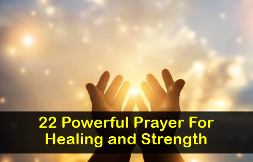 Prayer For Healing and Strength