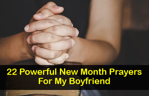 New Month Prayers For My Boyfriend