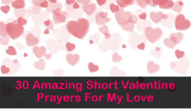 Short Valentine Prayers For My Love